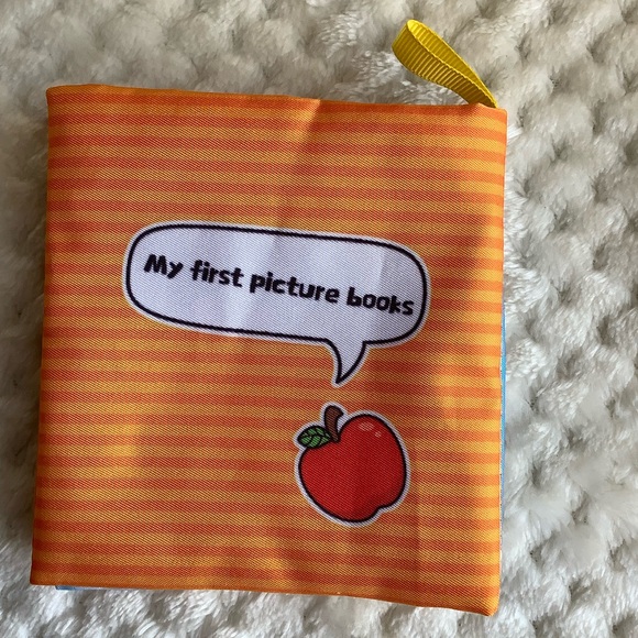 My First Picture Books Fruits Soft Book Learning Sensory Baby Toy - Picture 2 of 4